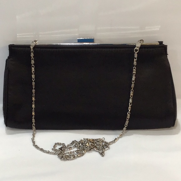 Elegant Evening bag w/ rhinestone clasp - Picture 2 of 7